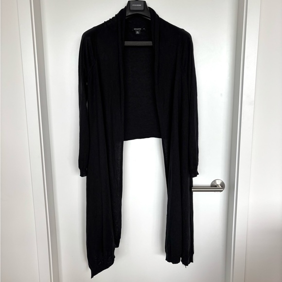 DKNY Silk Cashmere Cardigan - Picture 2 of 9